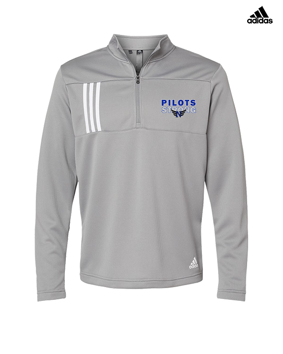 Norview HS Wrestling Strong - Mens Adidas Quarter Zip