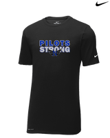 Norview HS Wrestling Strong - Mens Nike Cotton Poly Tee