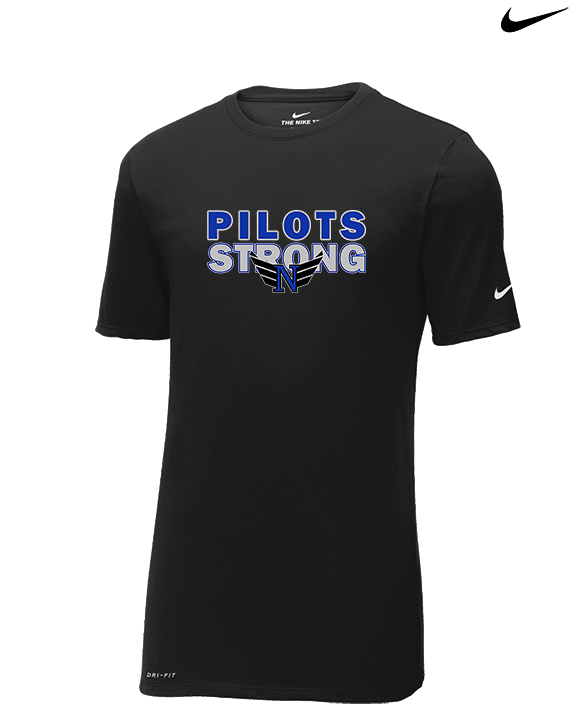 Norview HS Wrestling Strong - Mens Nike Cotton Poly Tee