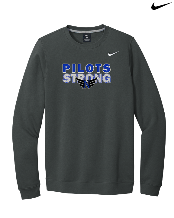 Norview HS Wrestling Strong - Mens Nike Crewneck