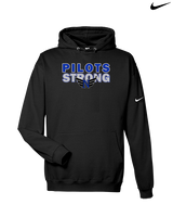 Norview HS Wrestling Strong - Nike Club Fleece Hoodie