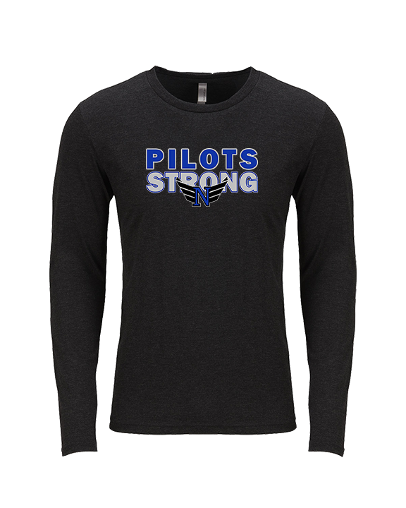 Norview HS Wrestling Strong - Tri-Blend Long Sleeve