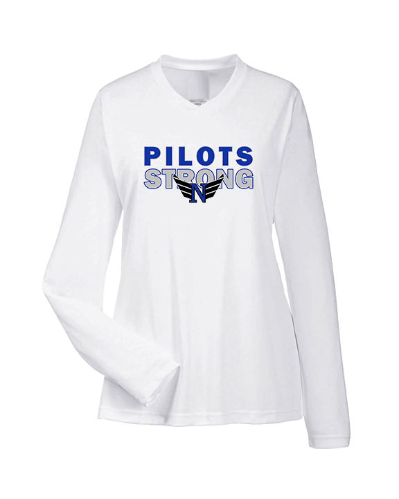 Norview HS Wrestling Strong - Womens Performance Longsleeve