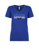 Norview HS Wrestling Strong - Womens Vneck