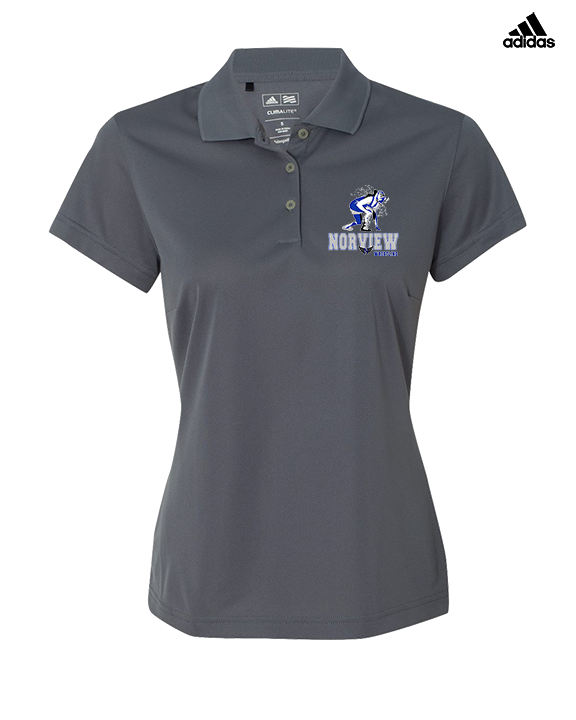 Norview HS Wrestling Wrestling - Adidas Womens Polo