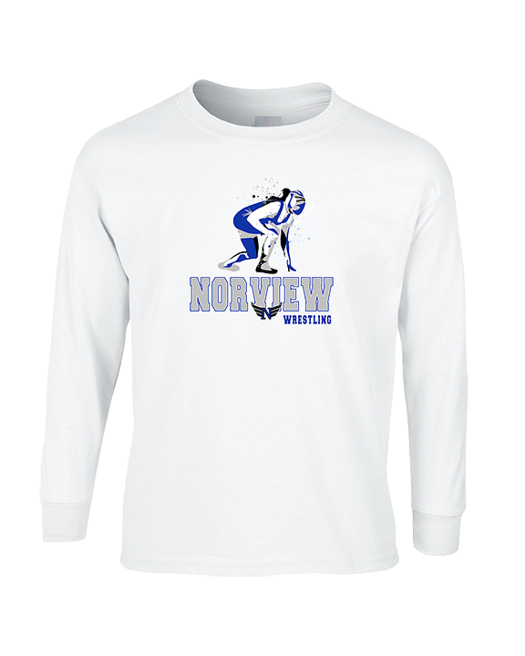 Norview HS Wrestling Wrestling - Cotton Longsleeve