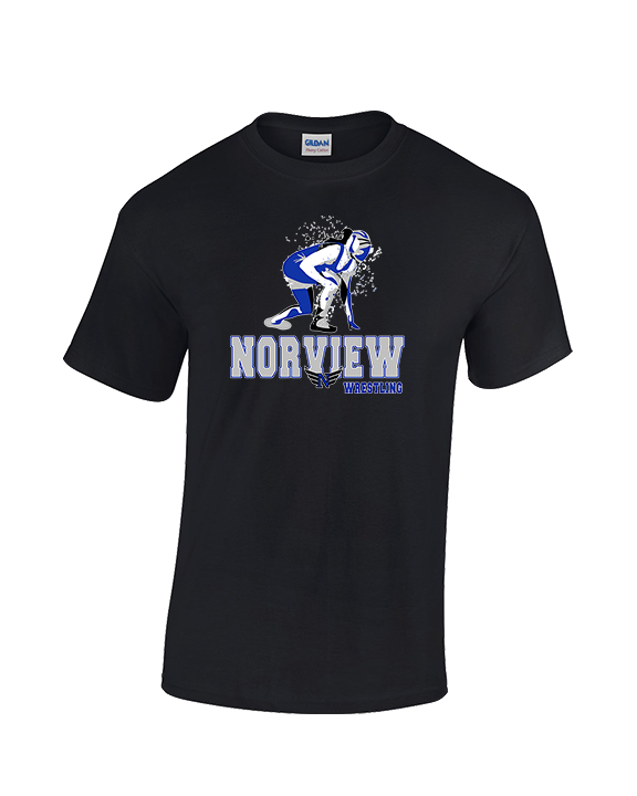 Norview HS Wrestling Wrestling - Cotton T-Shirt