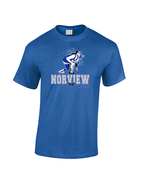 Norview HS Wrestling Wrestling - Cotton T-Shirt