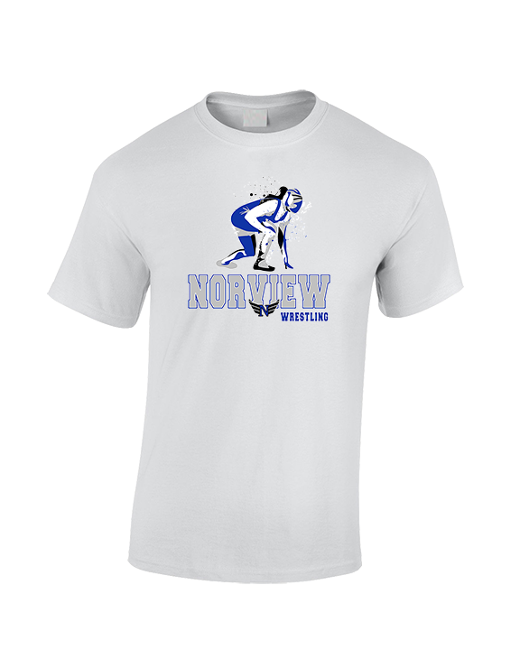 Norview HS Wrestling Wrestling - Cotton T-Shirt