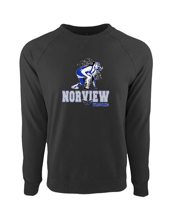 Norview HS Wrestling Wrestling - Crewneck Sweatshirt