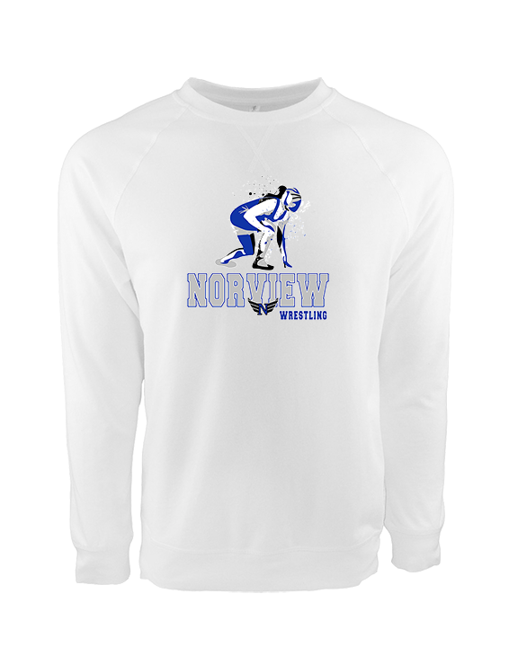 Norview HS Wrestling Wrestling - Crewneck Sweatshirt