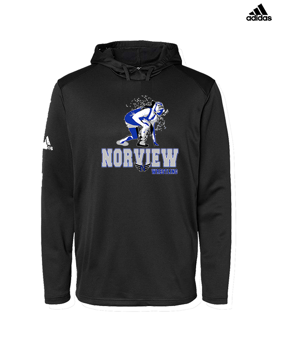 Norview HS Wrestling Wrestling - Mens Adidas Hoodie