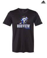 Norview HS Wrestling Wrestling - Mens Adidas Performance Shirt