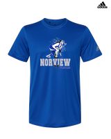 Norview HS Wrestling Wrestling - Mens Adidas Performance Shirt