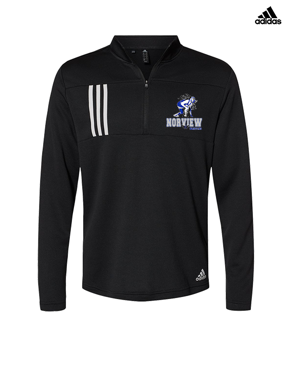 Norview HS Wrestling Wrestling - Mens Adidas Quarter Zip