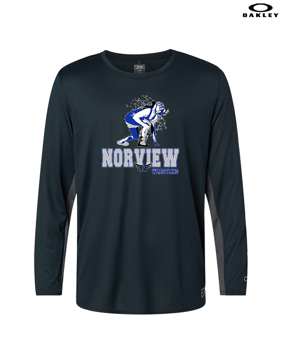 Norview HS Wrestling Wrestling - Mens Oakley Longsleeve