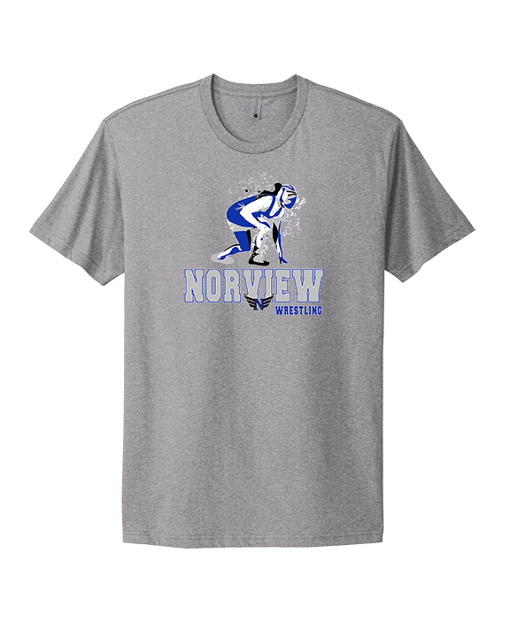 Norview HS Wrestling Wrestling - Mens Select Cotton T-Shirt