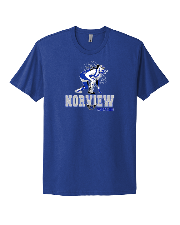 Norview HS Wrestling Wrestling - Mens Select Cotton T-Shirt