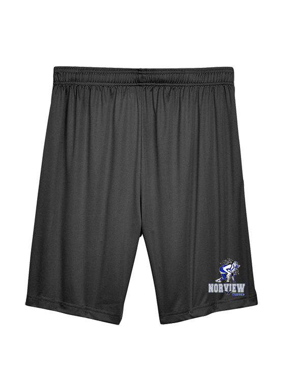 Norview HS Wrestling Wrestling - Mens Training Shorts with Pockets