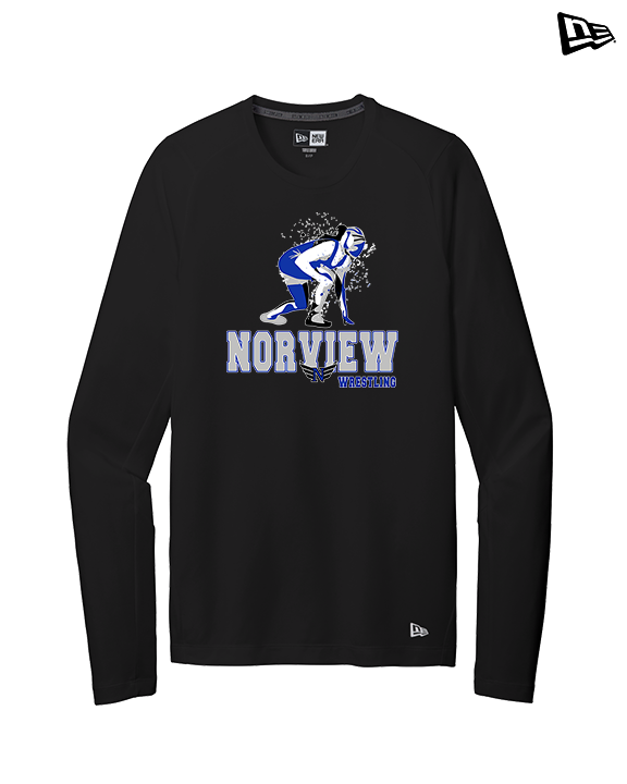 Norview HS Wrestling Wrestling - New Era Performance Long Sleeve