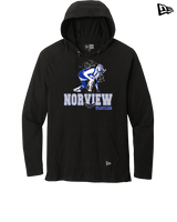 Norview HS Wrestling Wrestling - New Era Tri-Blend Hoodie