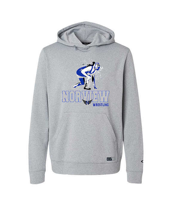 Norview HS Wrestling Wrestling - Oakley Performance Hoodie