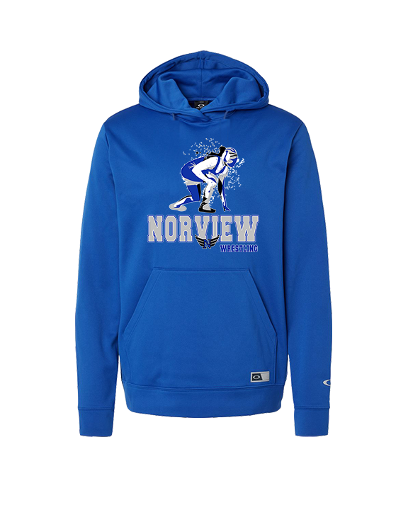 Norview HS Wrestling Wrestling - Oakley Performance Hoodie