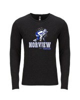 Norview HS Wrestling Wrestling - Tri-Blend Long Sleeve