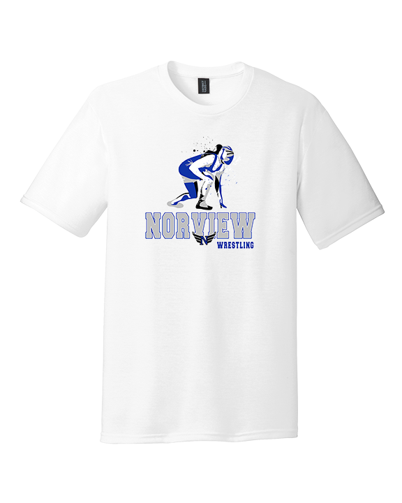 Norview HS Wrestling Wrestling - Tri-Blend Shirt