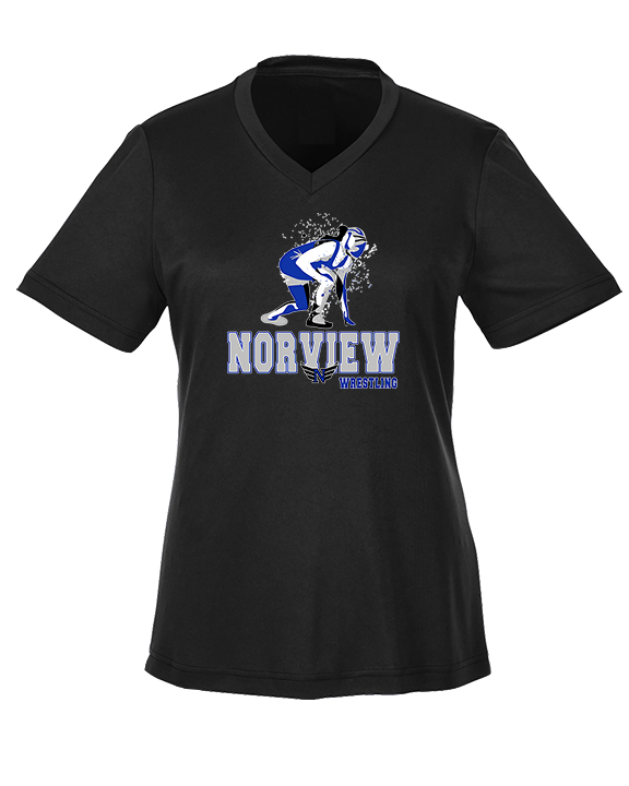 Norview HS Wrestling Wrestling - Womens Performance Shirt