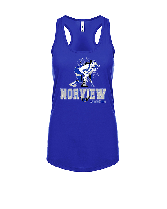 Norview HS Wrestling Wrestling - Womens Tank Top