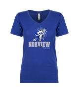 Norview HS Wrestling Wrestling - Womens Vneck