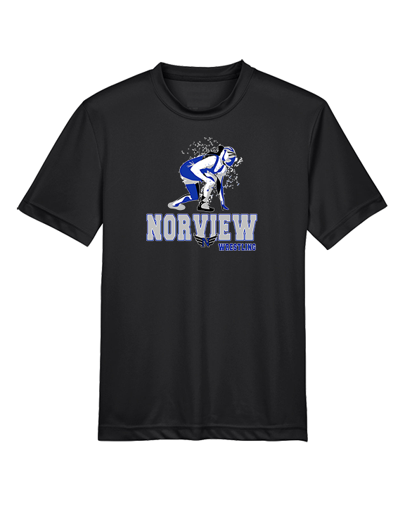 Norview HS Wrestling Wrestling - Youth Performance Shirt