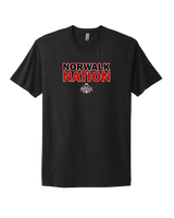 Norwalk Girls Fastpitch Softball Nation - Mens Select Cotton T-Shirt