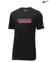Norwalk HS Softball Bold - Mens Nike Cotton Poly Tee