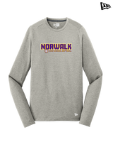 Norwalk HS Softball Bold - New Era Performance Long Sleeve