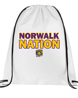 Norwalk HS Softball Nation - Drawstring Bag
