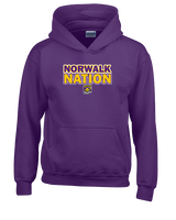 Norwalk HS Softball Nation - Youth Hoodie