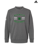 Norwalk HS Volleyball Curve - Mens Adidas Crewneck