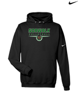 Norwalk HS Volleyball Design - Nike Club Fleece Hoodie