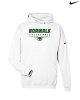 Norwalk HS Volleyball Design - Nike Club Fleece Hoodie