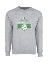Norwalk HS Volleyball Vball Net - Crewneck Sweatshirt