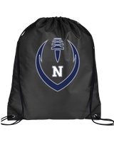 Norway HS Football Full Football - Drawstring Bag