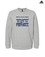 Norway HS Football Stamp - Mens Adidas Crewneck