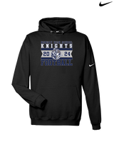 Norway HS Football Stamp - Nike Club Fleece Hoodie