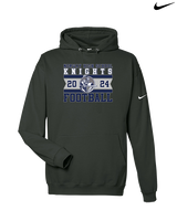 Norway HS Football Stamp - Nike Club Fleece Hoodie