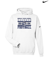 Norway HS Football Stamp - Nike Club Fleece Hoodie