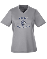 Norway HS Track & Field Curve - Womens Performance Shirt