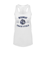 Norway HS Track & Field Curve - Womens Tank Top