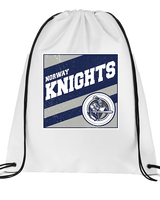 Norway HS Track & Field Square - Drawstring Bag